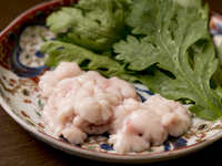 牡蠣と穴子と白子コース