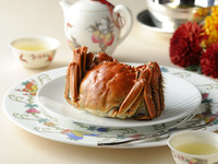 《ランチ＆ディナー》上海蟹コース（オス蟹のみ）