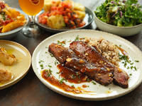 [Dinner] [2 hours all-you-can-drink included] A satisfying course to enjoy smoked beef brisket