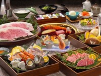 【6～8月ディナー】阿波牛・海鮮炭火焼きコース