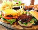＜ディナー＞「ピア21」特製ハンバーガー（￥4,400／2名様）