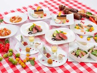 【December】＜Italiano＞ Luxury course featuring Saga beef premium steak with foie gras and truffles (includes 3-hour all-you-can-drink)