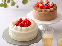 いちごのデコレーションホールケーキ15㎝チョコ