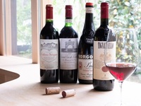 Wine pairing course 8,800 yen (5 glass course)