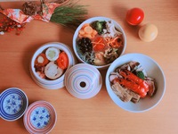 12/31【器無】円形お重　中身のみ