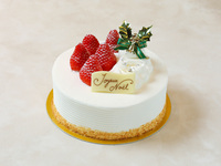 Christmas cake with whipped cream (15 cm diameter) 《Special price for shareholders》