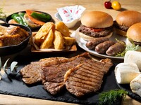 【土・日・祝】BBQステーキコース（ソフトドリンク飲み放題付き）
