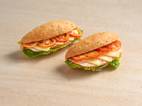 Ham and Cheese Pandesal Sandwich (1pc)