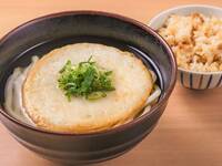 【TAKEOUT】博多名物丸天うどん＆かしわ飯セット