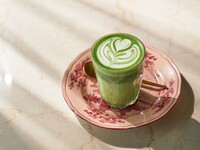 【TAKEAWAY】八女抹茶ラテ (hot)