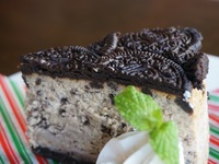 【⛄⛄⛄⛄12/10~12/25限定❄❄❄❄】Cookies ‘N Cream Cheesecake 1 Slice (1/8) 