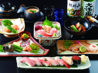 新潟和食とすし会席  8,500円