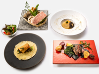 【효고의 테러와르】철판구이로 계절을 즐기는 디너 코스～WEB 예약 특전・건배 드링크 첨부～