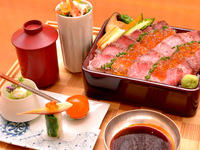 昼席　特選 A5ランク 仙台和牛のステーキ重膳
