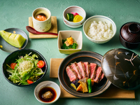 [Lunch] Wagyu steak set meal