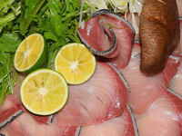 【納涼床利用】　天然ぶりしゃぶしゃぶ鍋コース　全5品