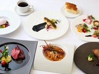 Special dinner course A course using ingredients carefully selected by the chef