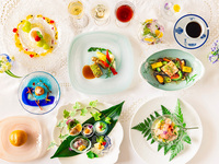 夏の器を楽しむディナー　