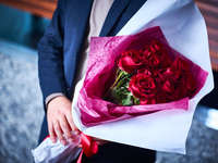 [Bouquet (large)] Bouquet of 12 roses