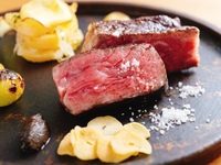 【本まぐろと黒毛和牛A５ランクいちぼステーキコース】