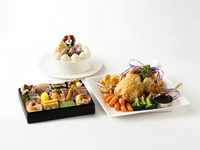 【一般】　オードヴル + ローストチキン + クリスマスケーキ（5号）　【カード決済用】