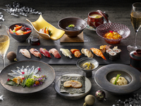 すし絵馬 クリスマスディナ－