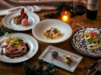 Christmas Dinner course at Terrace Dining Table
