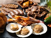 【土・日・祝】BBQ海鮮コース（ソフトドリンク飲み放題付き）