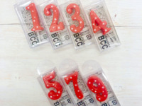 [Takeout] Number Candle Red ２