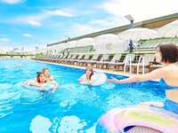 8月の火水曜日・レディース💗午後プール＆ 本館2階ディナーブッフェ（90分制）※8/8-16除外日