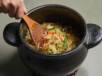 [Miyabi] Premium mille-feuille steak, special cuts, premium tongue total of 12 items + champagne + rice with seasonal ingredients in a clay pot