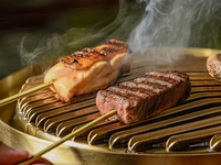 Charbroiled Beef&Chicken Course