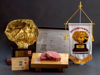 ③Award-winning beef course 2 major brand Wagyu chateaubriand eating comparison 100g x 2 (rare parts)