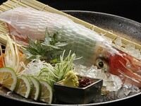 平日限定‼️活ヤリイカ姿造りの入った5000円贅沢コース
