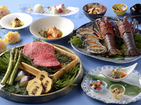 Stone-grilled kaiseki course "Natsu Tsubame"