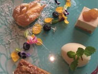 メッセージ付きデザートプレート