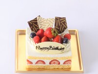 [Club Marriott benefits] Birthday celebration cake size 4, approx. 12cm (for 2 or more people)