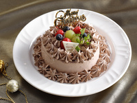 クリスマスケーキ（チョコレート）4号サイズ