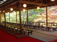 【JR二条駅送迎付】もみじの床・京料理と自然を楽しむ全11品＋10月（JR二条駅西側お迎え／11時）