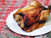 【web価格】クリスマスローストチキン　4,500円