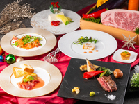 December 1–27 [Christmas Course: Étoile] — Featuring teppanyaki foie gras and carefully selected Japanese Black beef as the main courses —