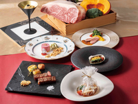 12月1日〜25日【Xmasコース】ステラ～鉄板で仕上げる海鮮＆蝦夷鮑の鉄板焼、特選銘柄牛をメインにした全10品～