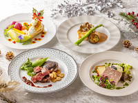 カウンター席2025年クリスマスディナーコース