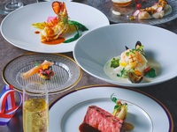 クリスマスディナーコース ペアリングワインセット 3杯