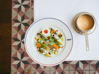 【ディナーコース】選べる前菜、メイン、デザート　全3品