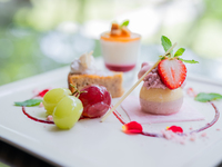 ランチタイム　デザート盛り合わせに変更