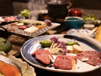 伊勢海老と牛フィレ丼のコース