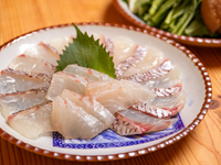 Limited plan for one person fish sashimi shabu-nabe set and seat reservation