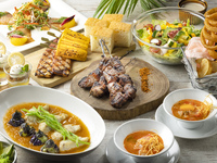 [LAVAROCK dinner course] Gathering course where you can enjoy both meat and fish dishes
