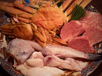 【個室】特選米沢牛と天然とらふぐ、松葉蟹・香箱蟹のクリスマス限定特別コース 全13品